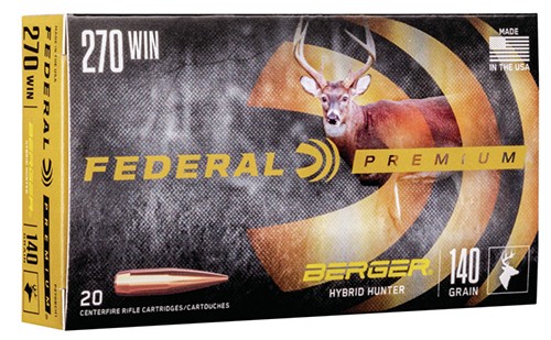 FED 270 140GR BERGER HTR 20 - 556 Black Friday Promotion